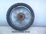 1979 Yamaha DT125 AT1 Enduro Y20898) Chrome Rear Wheel Rim 18IN. Fixed Price $63.24.