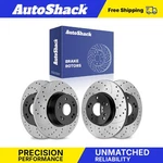 Front Rear Drilled Slotted Brake Rotors For Honda, Accord 2005-2017. Fixed Price $113.68.