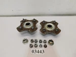1986 Honda TRX350A Fourtrax 4X4 Oem Rear Hubs 42610-HA7-770 42620-HA7-770. Fixed Price $21.24.