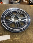 Rear Wheel Belt Pulley Harley Chopper Custom 70T 1/8 Softail Fxr Dyna Billet. Fixed Price $99.95.