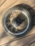 Oem Front Rim And Tire Honda XR80S 1979-1984. Fixed Price $150.00.