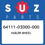 64111-03D00-000 Suzuki Hub,rr Wheel 6411103D00000, New Genuine Oem Part. Fixed Price $1127.65.