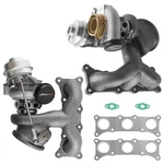 Twin Turbo TD03 For Bmw 740I 740LI X6 35I Xdrive 3.0 2979CC L6 Gas N54B30. Fixed Price $733.33.