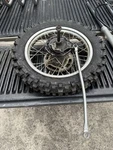 1986 - 1995 Honda Rear Wheel Rim Spokes Tire Oem Hub Sprocket L8. Fixed Price $150.00.