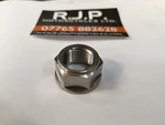 Kawasaki KX500 Titanium Flange Locking Rear Wheel Nut 1989 2004 92015-1770. Fixed Price $22.83.