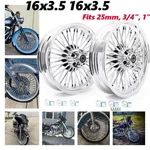Fat Spoke Wheels Front Rear Rims 16X3.5 For Harley Softail Slim Flsl 2012-2021. Fixed Price $755.49.