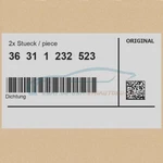 2X Genuine Bmw 36311232523 - Gasket. Fixed Price $43.19.