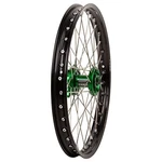 Tusk Impact Complete Front Wheel 21 X 1.60 Black Rim/silver Spoke/green Hub. Fixed Price $289.99.