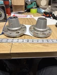 Aluminum Front Race Car Hubs Hot Rod Drag. Fixed Price $50.00.