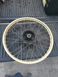 Yamaha Front Wheel 76-81 YZ250 YZ125 YZ490 IT490 Ahrma Vintage Mx Motocross. Fixed Price $60.00.