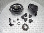 2024 24-25 Aprilia RS660 Extrema Front Rear Sprocket Gear Hub Damper Cover Lot. Fixed Price $92.48.