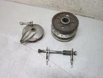 1969 Honda CL125A Oem Rear Wheel Hub W/ Brake And Axle. Fixed Price $80.00.
