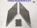 Fit Yamaha RD250 RD400 D/e/f Front & Rear Spoke Set Chrome 72PCS. #BI5593#. Fixed Price $63.41.