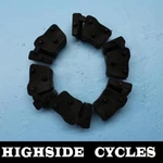 1328 08 Harley-davidson Road King Rear Hub Cush Drive Rubber Isolator Damper. Fixed Price $14.00.