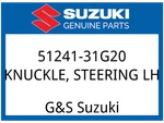 Suzuki Oem Part 51241-31G20 Knuckle, Steering Lh. Fixed Price $343.20.