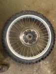 84. 85 Honda XR-350R Front Wheel, 44601-ML3-600. Fixed Price $99.00.