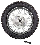 Cru Rear Rim Wheel Tire Heavy Duty Spokes Fits Yamaha 2000-01 Only TTR125 16". Fixed Price $499.99.