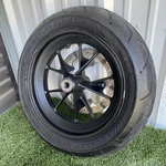 Oem 2021-25 Harley-davidson RH1250 Sportster 17"X4.5" Front Wheel Complete. Fixed Price $450.00.