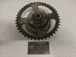 1975 Kawasaki G5 KE100 Genuine Rear Back Sprocket + Drive Hub Mount 42033 Oe. Fixed Price $20.00.