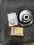 Harley Davidson Flsts Heritage Springer Chrome Hub Cap Kit 43162-97. Fixed Price $1159.98.