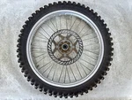 Oem 91 92 93 94 Kawasaki Front 21" Wheel Rim Hub & Rotor Assy. Fixed Price $99.99.
