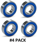 4-PACK 6203-2RS EMQ/C3 Deep Grove Premium Ball Bearing 17MM X 40MM 12MM. Fixed Price $14.99.