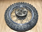 79 Honda 75 Oem Rear Wheel Rim Hub Spokes Sprocket 14" Araya. Fixed Price $249.95.
