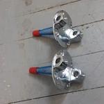 1928-1948 32 Ford Chrome Solid Axle Brake Spindles Hot Rod Street Rat Fat Fender. Fixed Price $279.96.