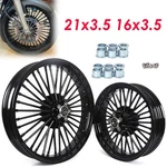 21X3.5 + 16X3.5 Front Rear Wheels Rims For Yamaha XVS650 V-star Vstar 1100. Fixed Price $639.96.