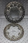 2001 Suzuki DRZ400E Front/rear Brake Disc Rotor FRONT(3.00MM) REAR(4.46MM). Fixed Price $129.99.