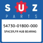54730-01B00-000 Suzuki Spacer,fr Hub Bearing 5473001B00000, New Genuine Oem Part. Fixed Price $38.33.