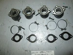 1984 1985 CB700SC / CB750SC Nighthawk Carburetor Insulators 16213-MJ0-010 Set. Fixed Price $92.95.