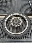1986 - 1995 Honda CR80R 17" Front Wheel Assembly Hub Rim Spokes Genuine Oem Comp. Fixed Price $150.00.