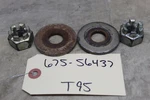 1997 1998 Kawasaki Prairie 400 Oem Rear Axle Back Axel Shaft Castle Nuts Washers. Fixed Price $12.95.