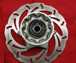 Ktm 400 Exc 2001 Front Wheel Hub With Brake Rotor & Magnet Pick Up For Speedo. Fixed Price $60.00.