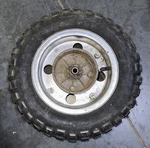Used Oem Honda Z50AK0 K1 K2 Front Hub And Rim Set JC-483. Fixed Price $94.99.