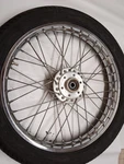 Suzuki GT250 Hustler Front Wheel Fits 1973-1974 #2. Fixed Price $100.00.