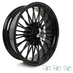 Fat Spoke Rear Wheel Rim 18X5.5 For Harley Softail Slim Flsl 2018-2021 19 Black. Fixed Price $275.57.