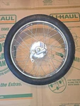 82-83 Honda Urban Express NU50M Oem Front Wheel Rim & Tire 2.25-16. Fixed Price $125.88.