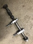 2005 Polaris Victory Kingpin 1500 Rear Wheel Axle Spacers Belt Adjusters Compl. Fixed Price $69.00.