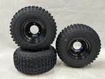 Honda Atc 70 Dwt Black Front And Rear Wheels Rims Sunf A011 Trails Xc Tires 16". Fixed Price $299.95.