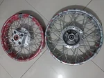 Honda Migthy Dax ST90 Front-rear Did Wheel Rim 14X1.60 Bearing Hub Set. Fixed Price $185.00.