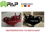 Suzuki SV1000 SK6 2006 Front Brake Caliper Refurbishment Service. Fixed Price $240.86.