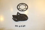 2022 Kawasaki Ninja EX400 Rear Sprocket Drive Chain 42041-0162. Fixed Price $26.99.